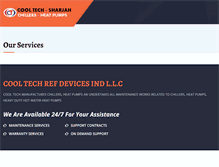 Tablet Screenshot of cooltechintl.com